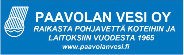 "Paavolan Vesi Oy logo"
