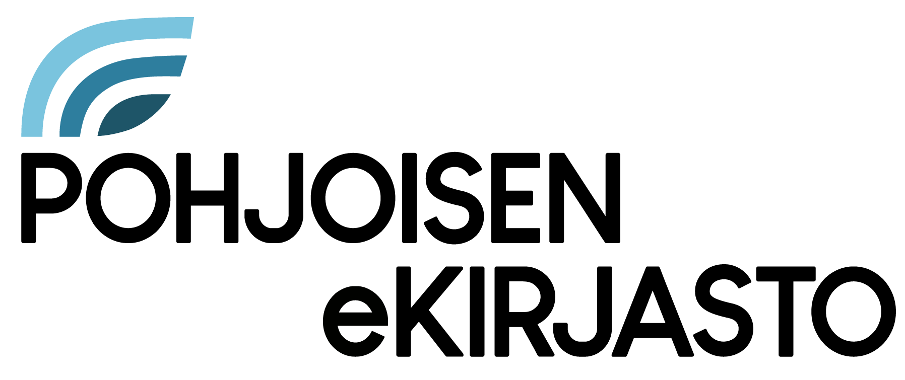 "Pohjoisen eKirjasto logo"