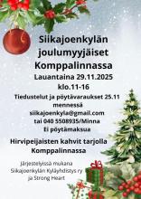 Joulumyyjäiset Komppalinnassa