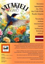 Tervetuloa mukaan tutustumaan Latvian kulttuuriin, ihmisiin ja arkeen! 