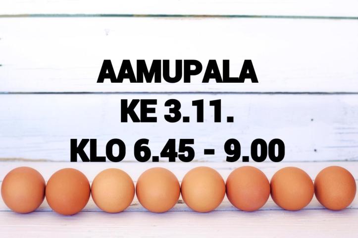 Aamupala 3.11.