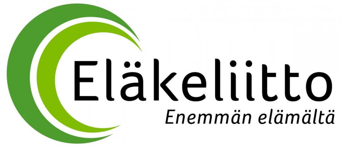 Eläkeliiton logo tekstillä