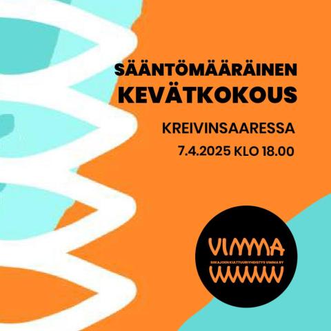 Kulttuurivimman kevätkokous 2025