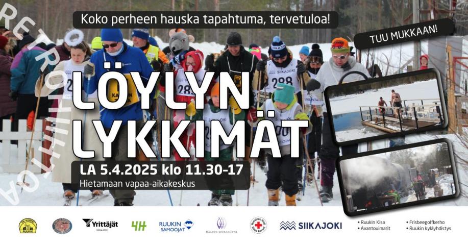 Löylyn Lykkimät – koko perheen hauska tapahtuma