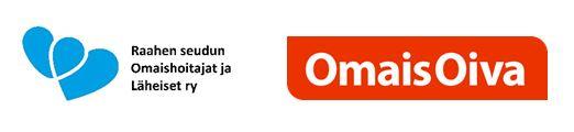 OmaisOivan ja Raahen Seudun Omaishoitajat ja Läheiset ry:n logot