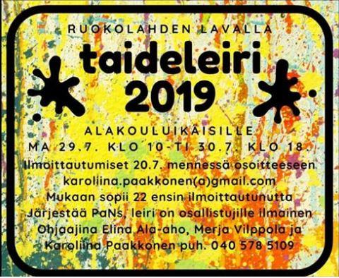 Taideleirin esitekuva