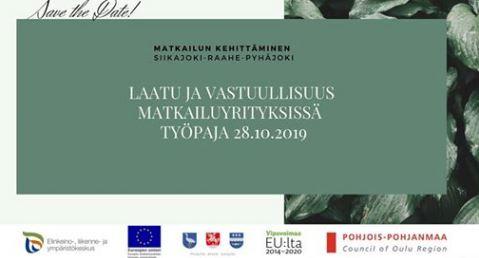 Koulutuksen save the date -plakaatti