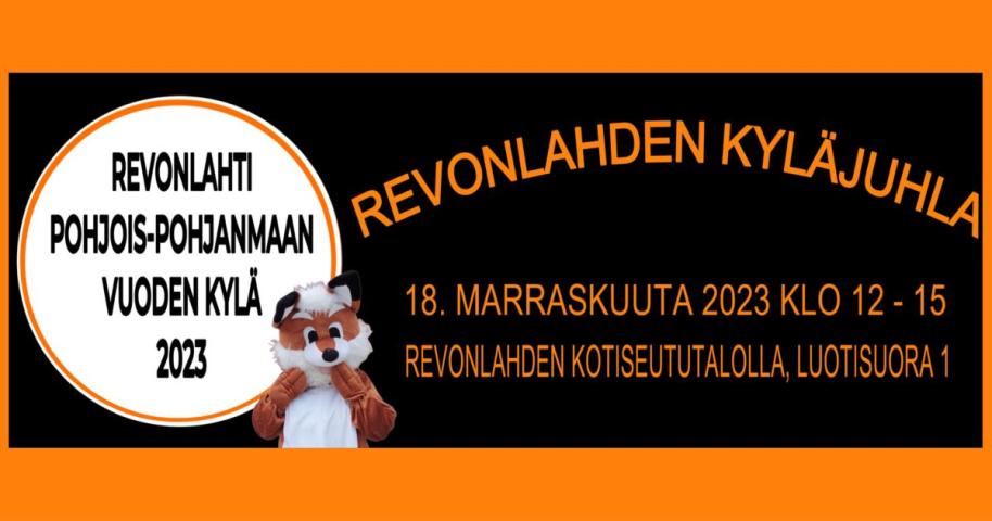 Revonlahti Pohjois-Pohjanmaan vuoden kylä 2023