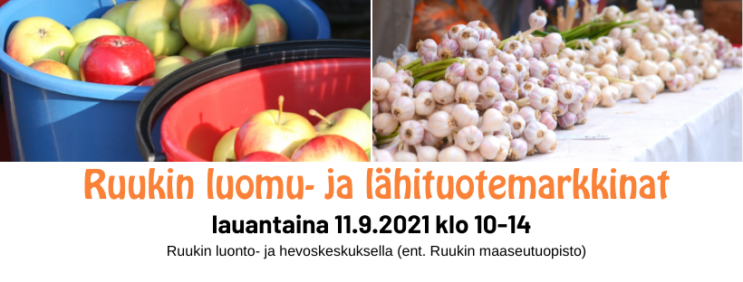 Luomumarkkinabanneri