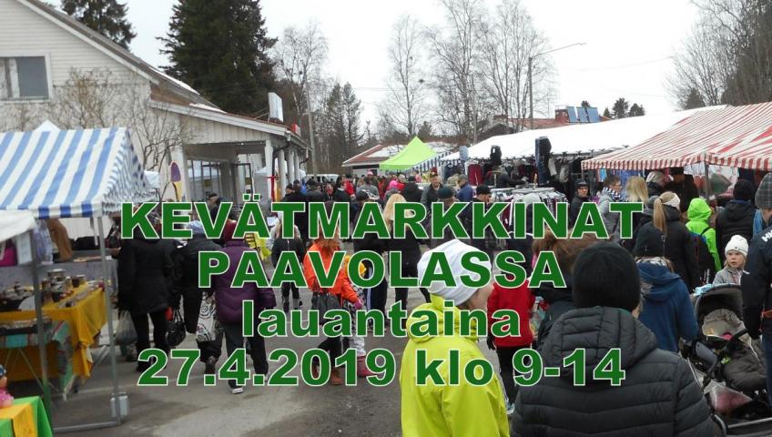 Kevätmarkkinat Paavolassa