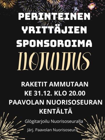 Ilotulituksen mainoskuva