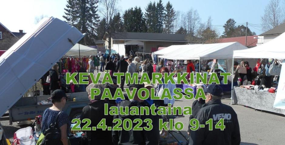 Kuva kevätmarkkinoilta