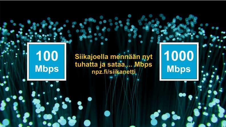 Siikajoella mennään tuhatta ja sataa